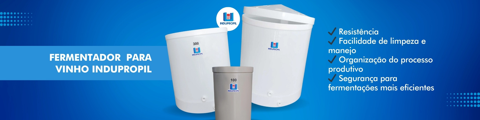 fermentador vinho INDUPROPIL 