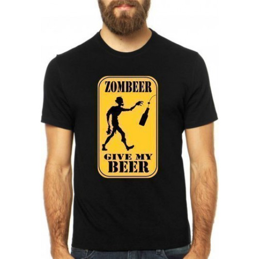 Camiseta Zombeer - Preta G