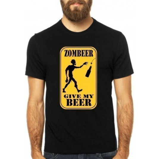 Camiseta Zombeer - Preta M