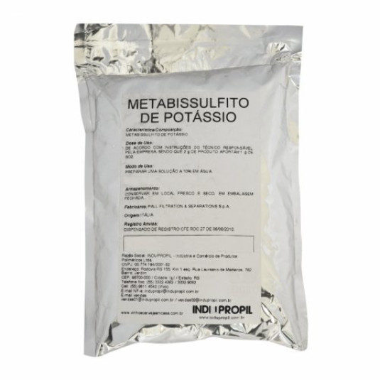 METABISSULFITO DE POTÁSSIO 1KG