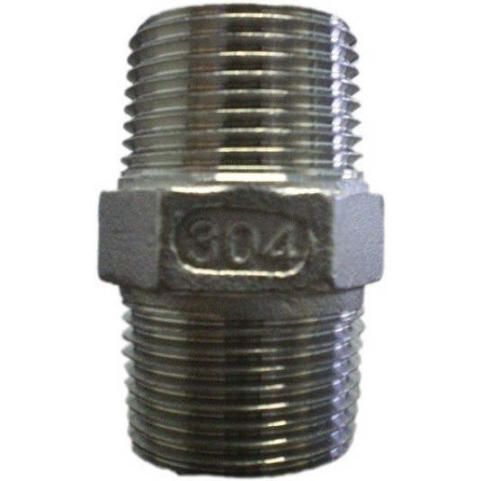 Niple Inox - Rosca 1/4”