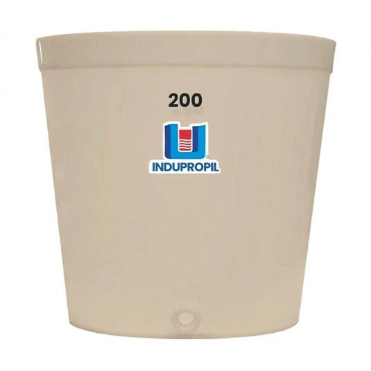 Fermentador Tronco Cônico 200L em PP Bege