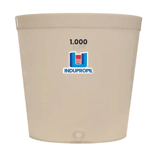 Fermentador Tronco Cônico 1000L em PP Bege