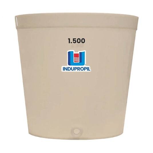 Fermentador Tronco Cônico 1500L em PP Bege