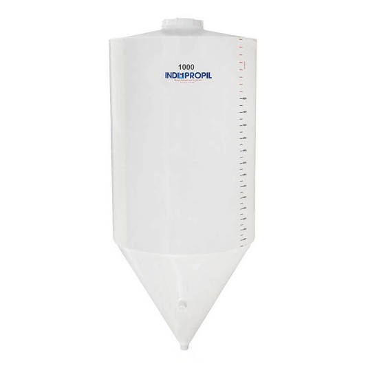 Fermentador Cônico PP Branco 1.000 Litros