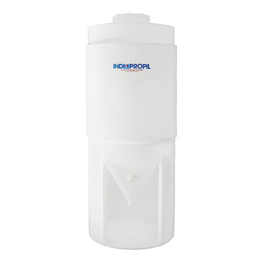 Fermentador Cônico PP Branco 500 Litros Parede Dupla com Pé