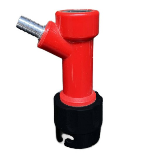 Conector Pin Lock Preto p/ Líquido - Espigão ¼”