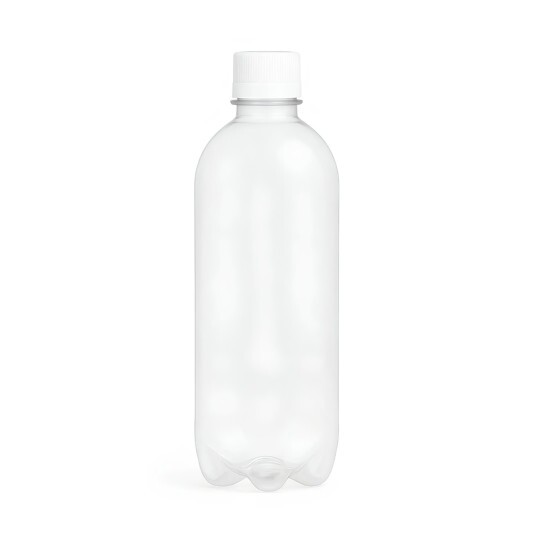 	 Garrafa PET 400ml Shortneck com Tampa 230un