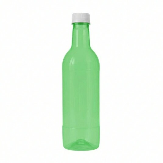 Garrafa PET Verde 900ml com Tampa 110un