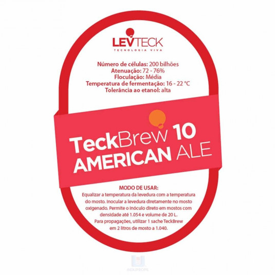 Pacote de Levedura Teckbrew 10 American Ale