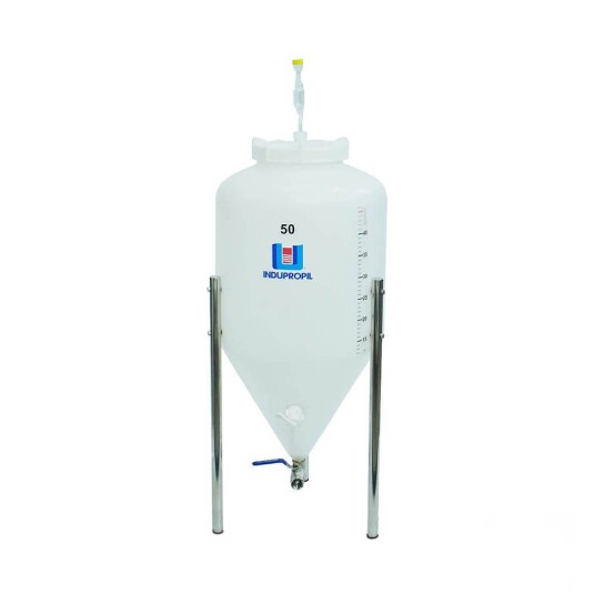 Fermentador Cônico Roto Plus 50 Litros Branco