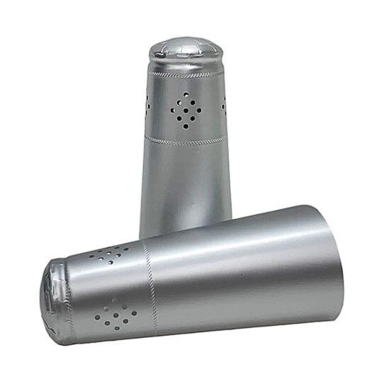 Cápsula Alupoli Prata 34x120mm para Espumante