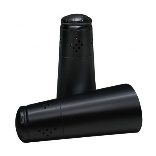 Cápsula Alupoli Preta 34x120mm para Espumante