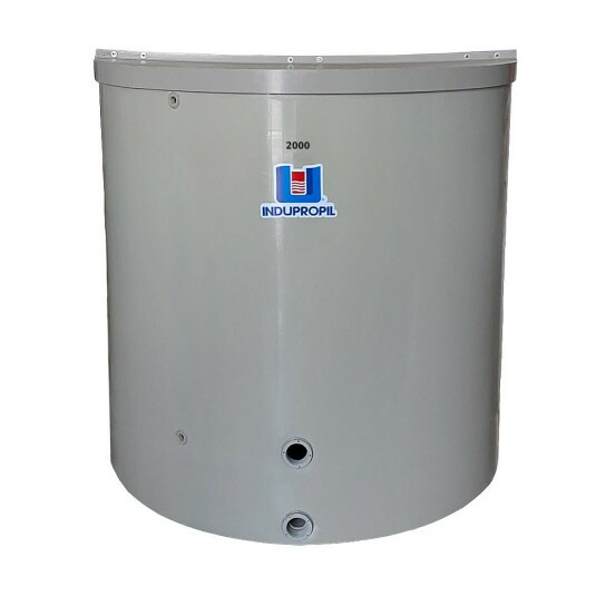 Tanque Propagador 2000L em PP para Multiplicação Bacteriana