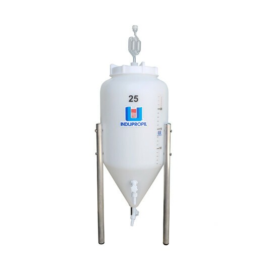 Fermentador Cônico Roto POP Branco 25 Litros