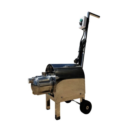 Bomba Inox Móvel 1CV 220V 1” BSP para Transferência e CIP