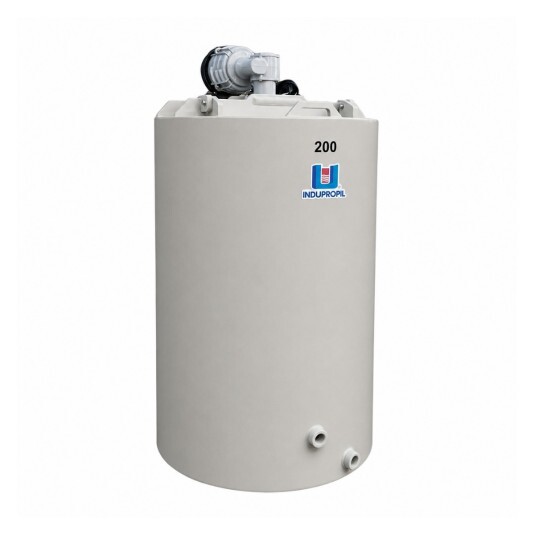 Tanque Misturador PP 200L com Agitador Inox 220V