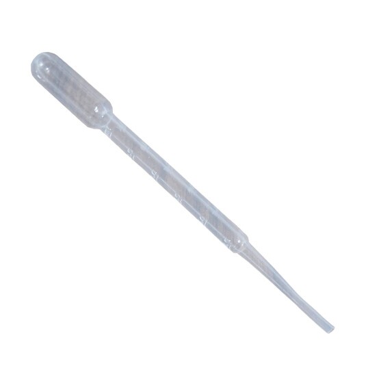 Pipeta Pasteur 3ml Kit 5 Unidades para Coleta e Transferência