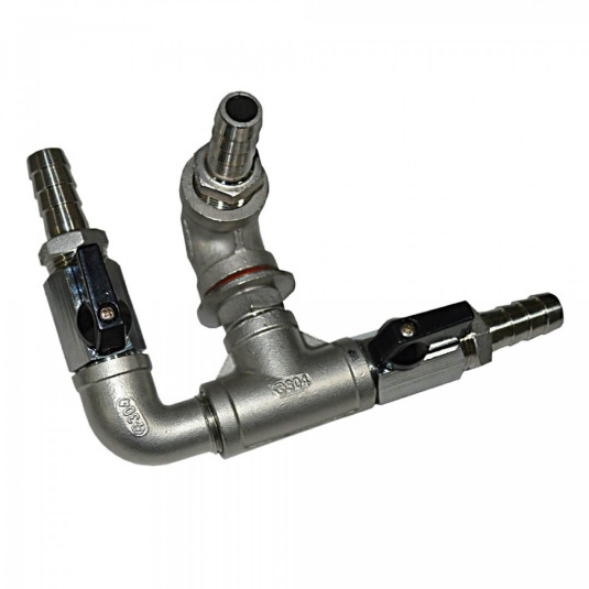 Kit Recirculação para Mostura em Aço Inox 1/2"