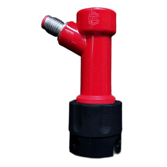 Conector Pin Lock Preto p/ Líquido – Rosca 7/16”