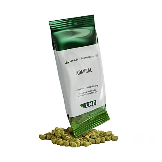 Lúpulo Admiral Barth Haas 50g para Cerveja