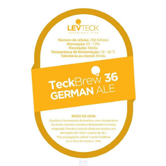 Levedura Teckbrew 36 German Ale