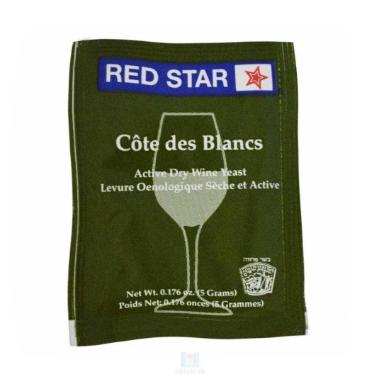 Pacote de Fermento Red Star Cote Des Blancs - 5g