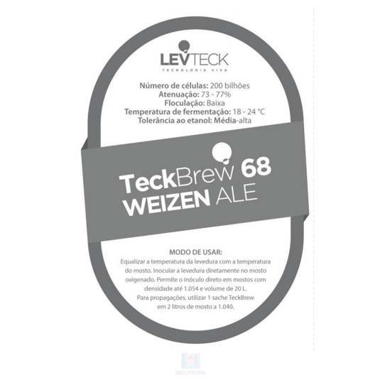 Levedura Teckbrew 68 Weizen Ale