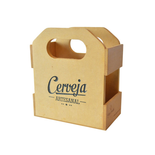 Caixa para Cerveja MDF - 2 Garrafas