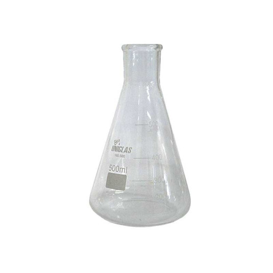 Erlenmeyer Boca Estreita - 500ml