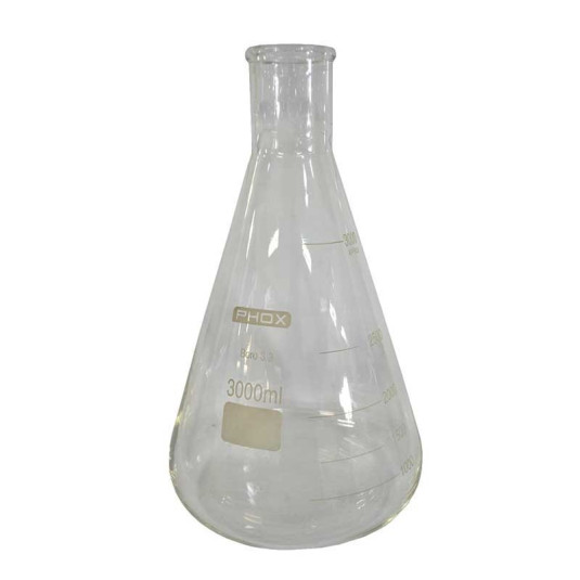 Erlenmeyer Boca Estreita - 3.000ml