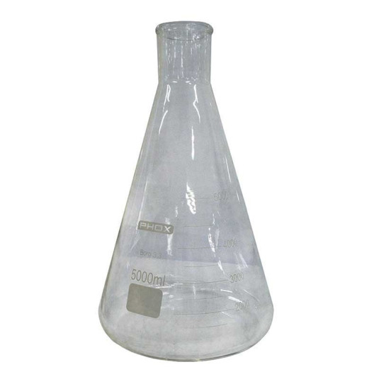 Erlenmeyer Boca Estreita - 5.000ml