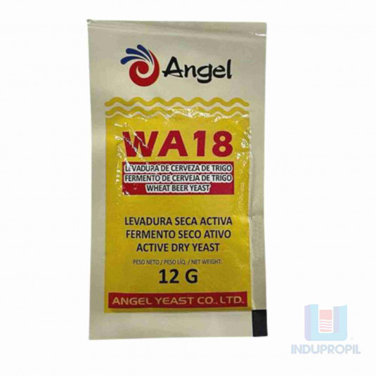 Fermento Levedura para Cerveja Angel Yeast Wheat WA18 - 12 gr 
