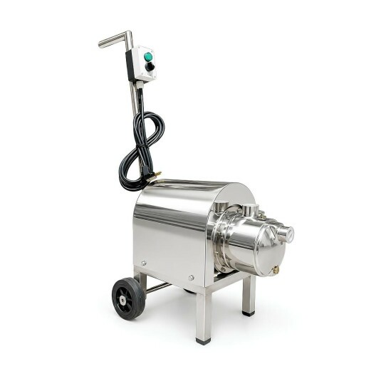Bomba Móvel para Transferência e CIP 1CV Inox 220V