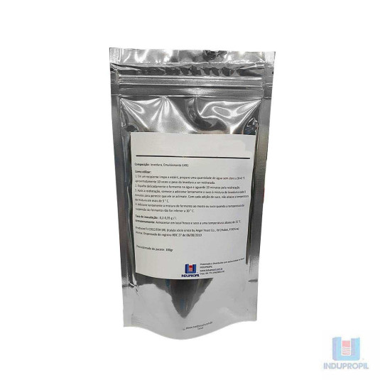 Levedura para Vinhos Brancos e Tintos - 100gr