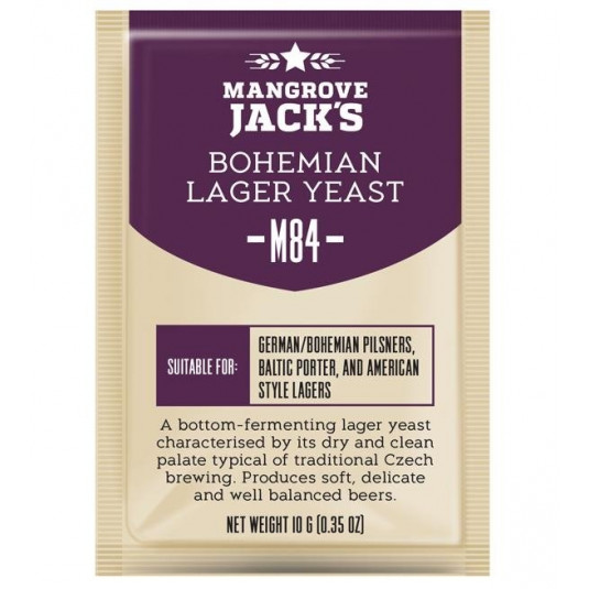 Fermento Levedura para Cerveja Mangrove Jacks M84 Bohemian Lager - 10 gr