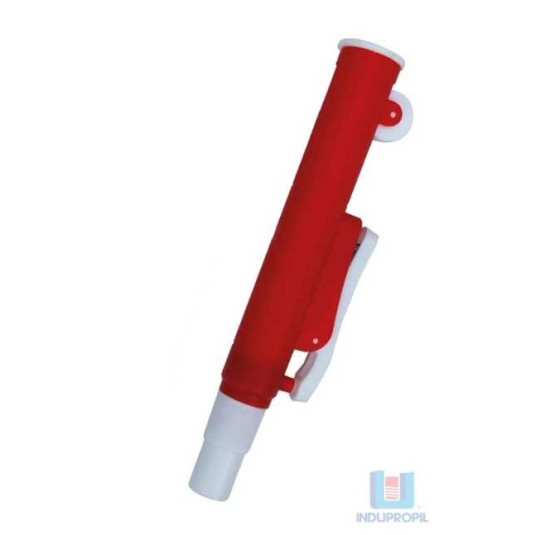 Pipetador Pump Vermelho 25ml