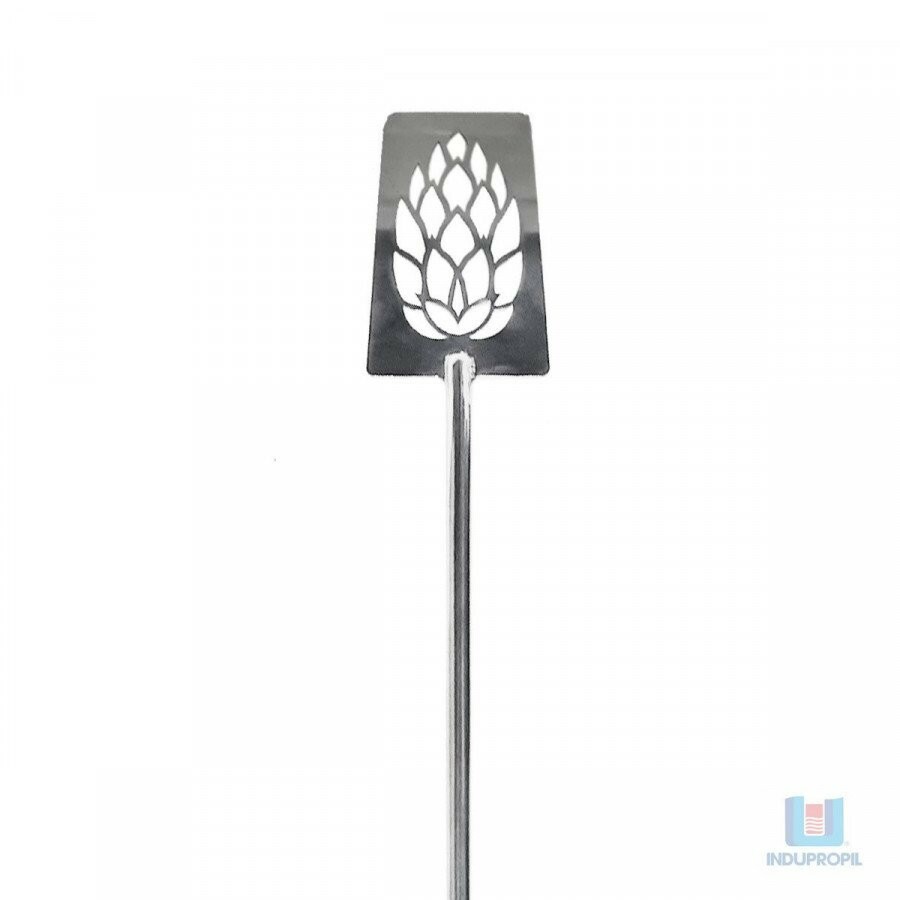 Paletta Per Mescolare In Acciaio Inox 62 Cm – Per Vino, Birra E Homebrew Con 15 Fori