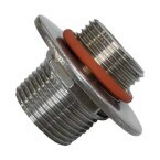 Niple Flange Inox Rosca BSP 3/4