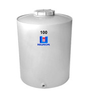 Pipa Polipropileno Fundo Plano 100 Litros Branca