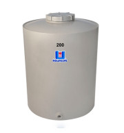 Pipa Polipropileno Fundo Plano 200 Litros Bege