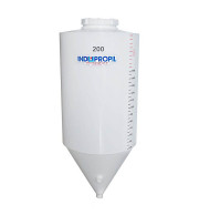 Fermentador Cônico PP Branco 200 Litros