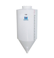 Fermentador Cônico PP Branco 120 Litros