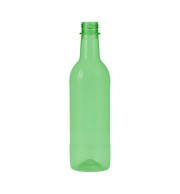 Garrafa Pet Shortneck Verde 900ml