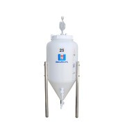 Fermentador Cônico Roto POP Branco 25 Litros