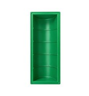 Cocho para Alimentação Animal 325L em PE Verde