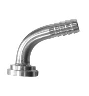 Espigão Chopp Curvo Inox 3/8”