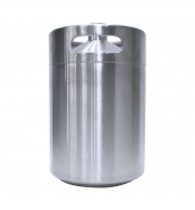 Barril Inox Keg 5  Litros - Sem tampa