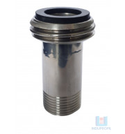 Adaptador Inox BSP 3/4" para SMS Macho 1”