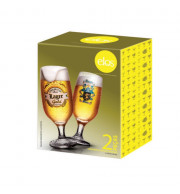 Kit Copo Cerveja Brasão - 2 Peças